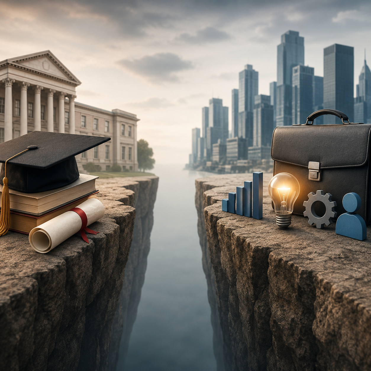 Degree vs Job Skills Gap: What College Isn’t Teaching