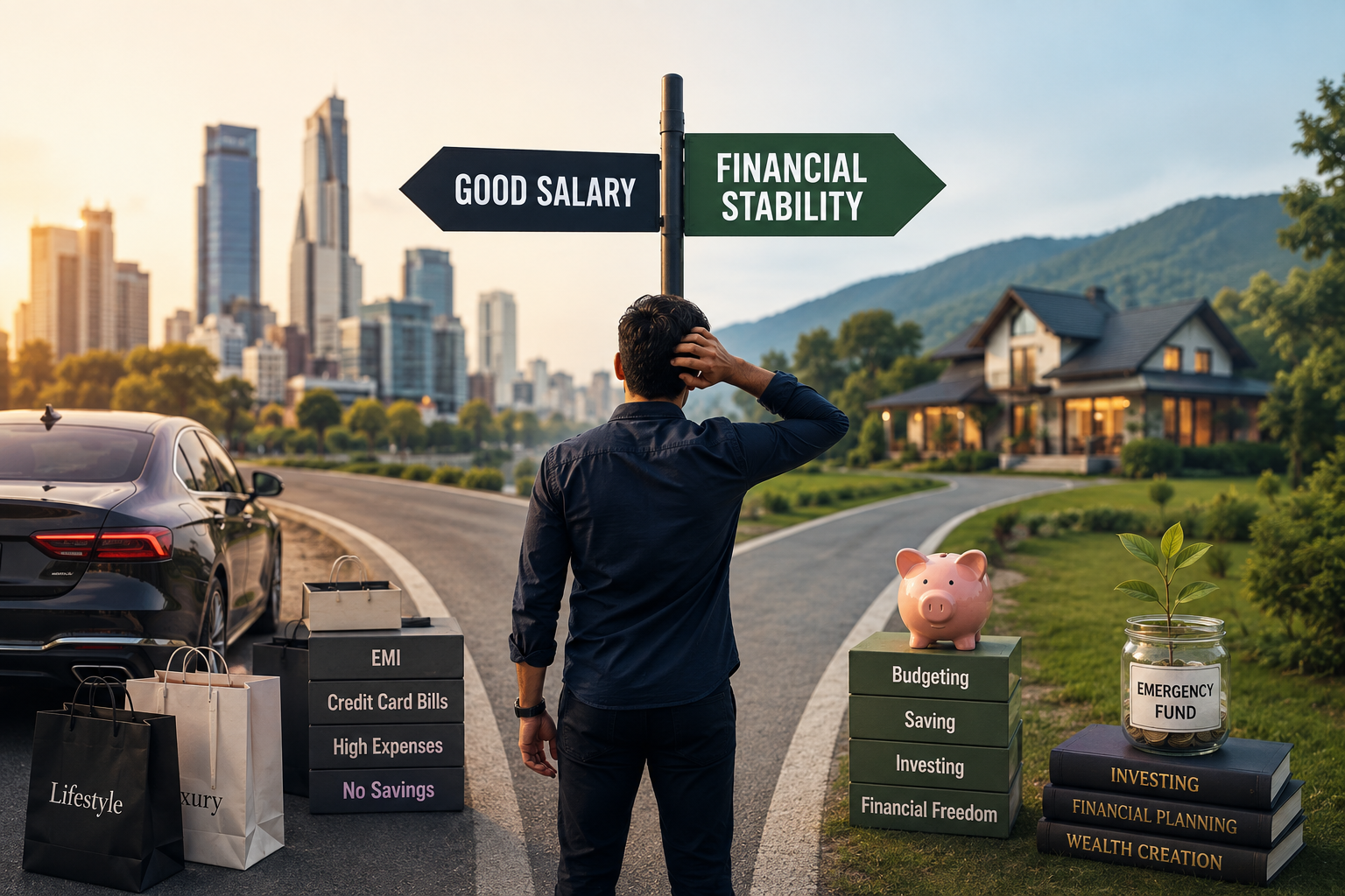 Good Salary vs Financial Stability: Why They Differ