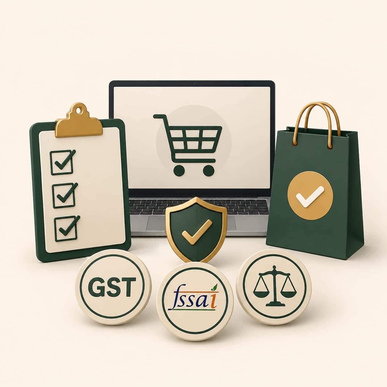 The GST, FSSAI & Legal Checklist Every New Online Seller Ignores