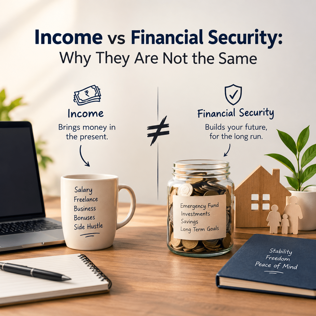 Income vs Financial Security: Why They Are Not the Same