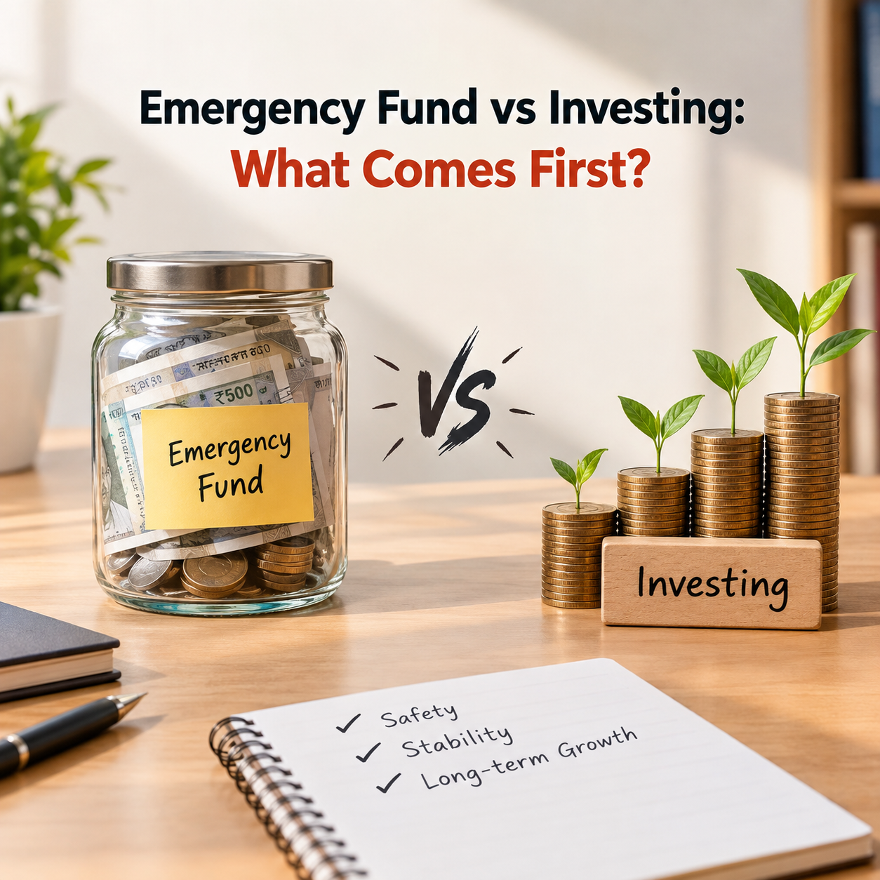 Emergency Fund vs Investing: What Comes First