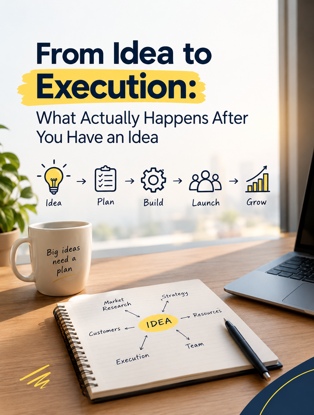 From Idea to Execution: What Actually Happens After You Have an Idea