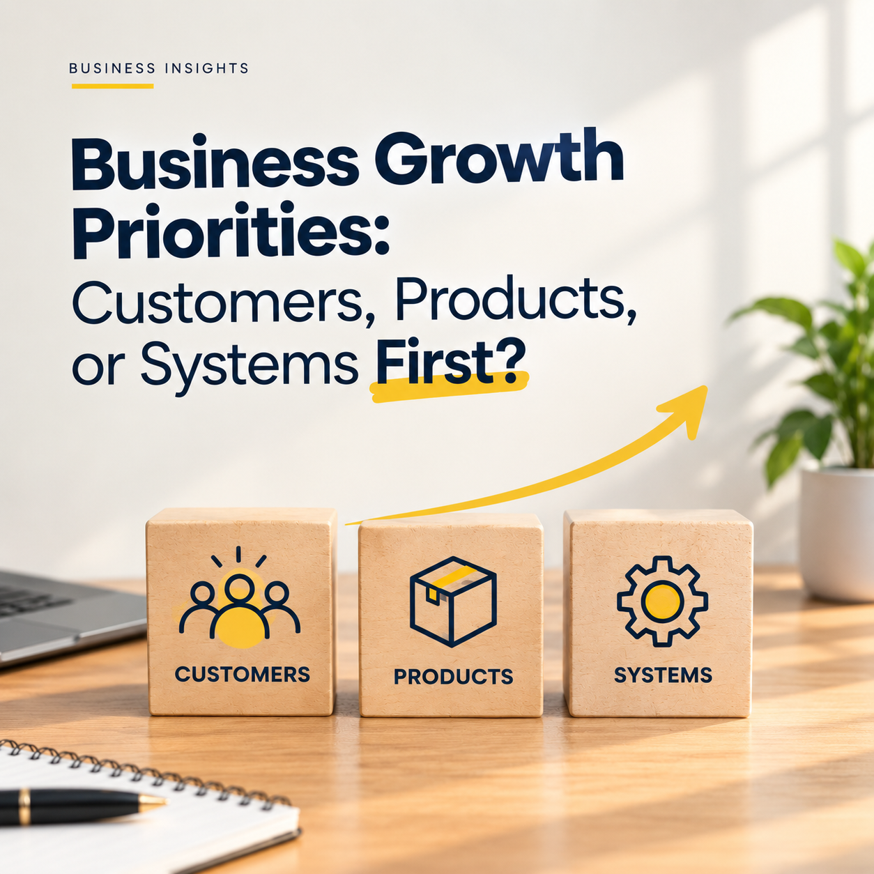 Business Growth Priorities: Customers, Products, or Systems First