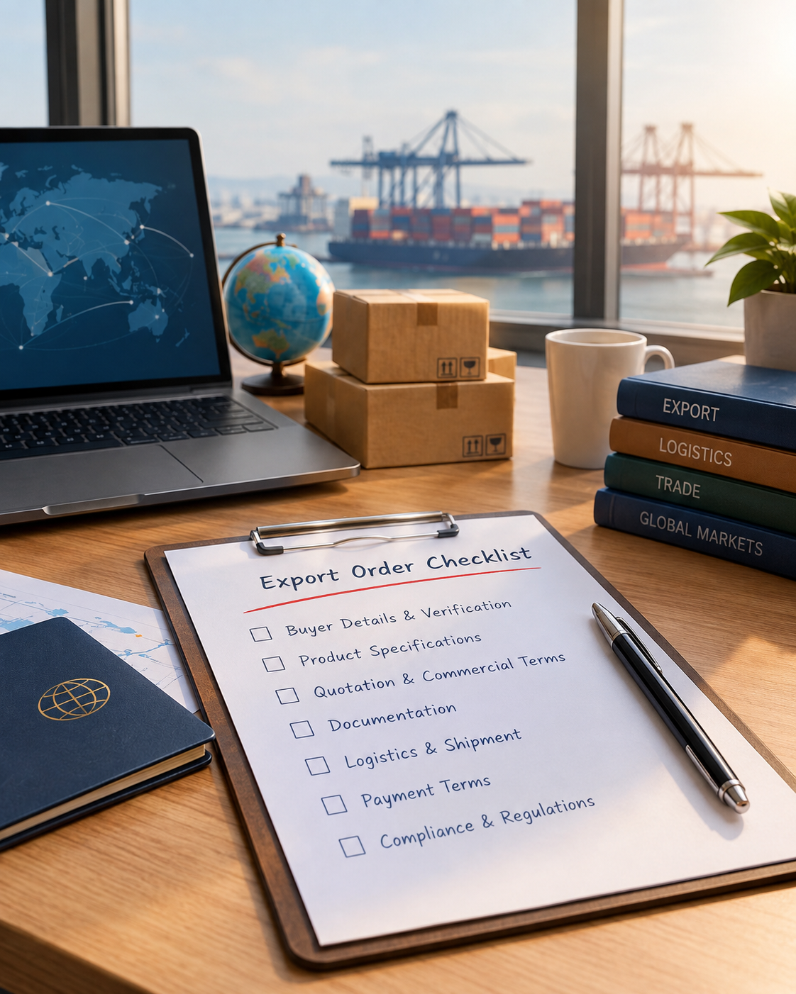 First Export Order Checklist for New Exporters