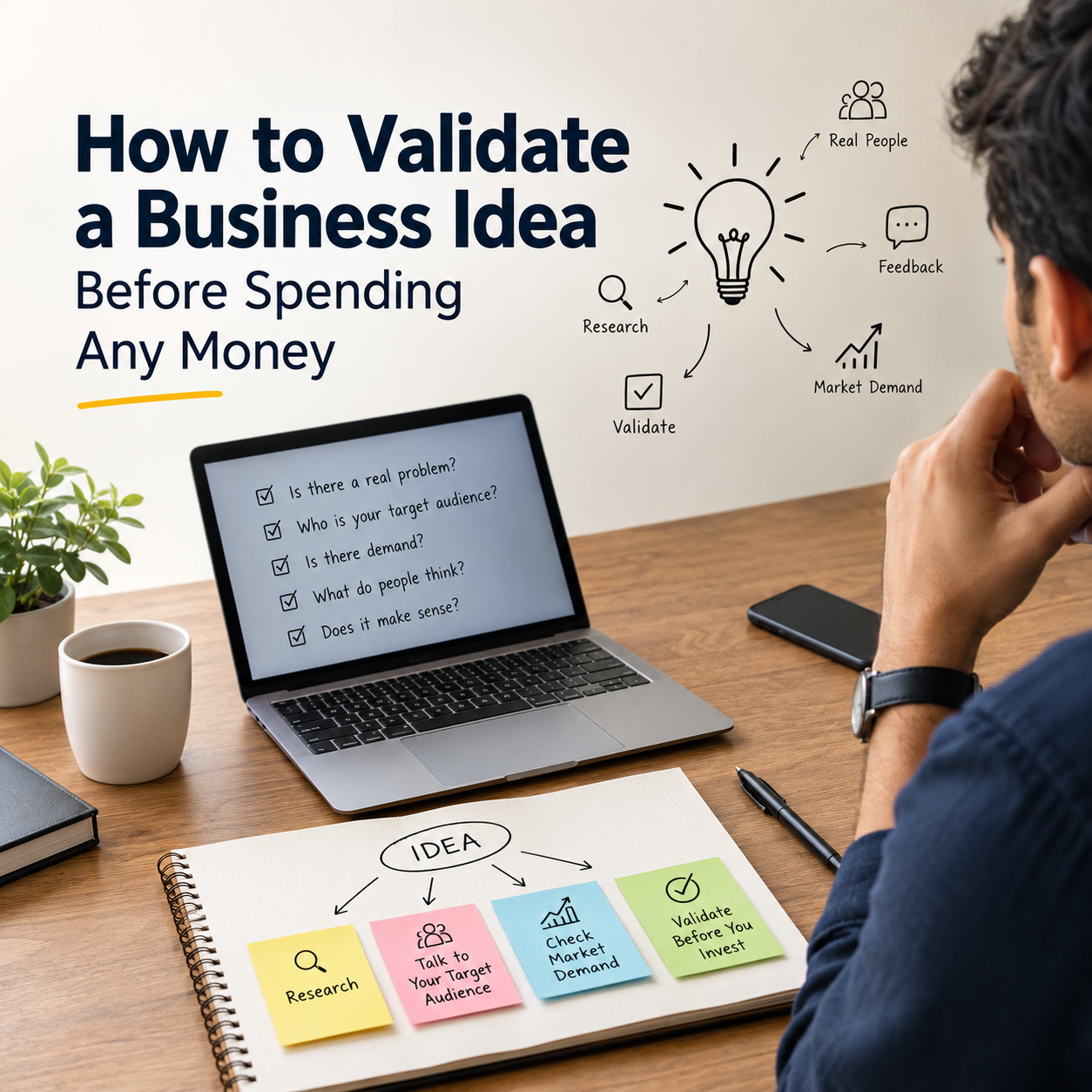 How to Validate a Business Idea Before Spending Any Money