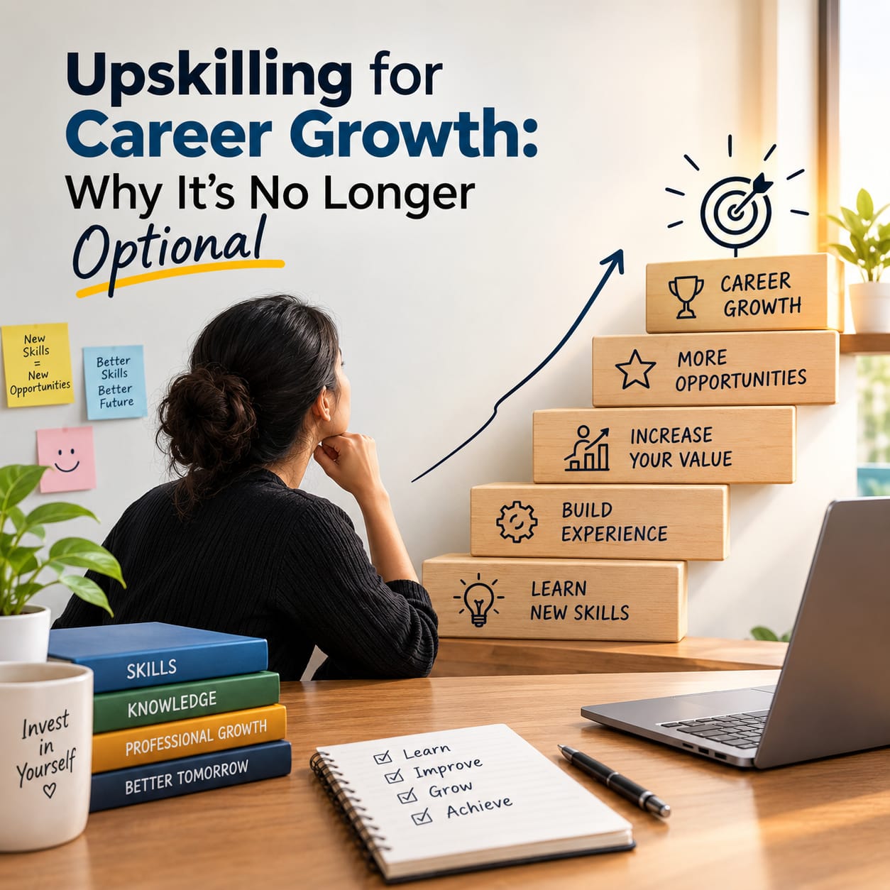 Upskilling for Career Growth: Why It’s No Longer Optional