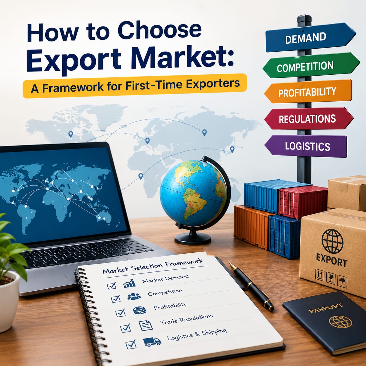 How to Choose Export Market: A Framework for First-Time Exporters